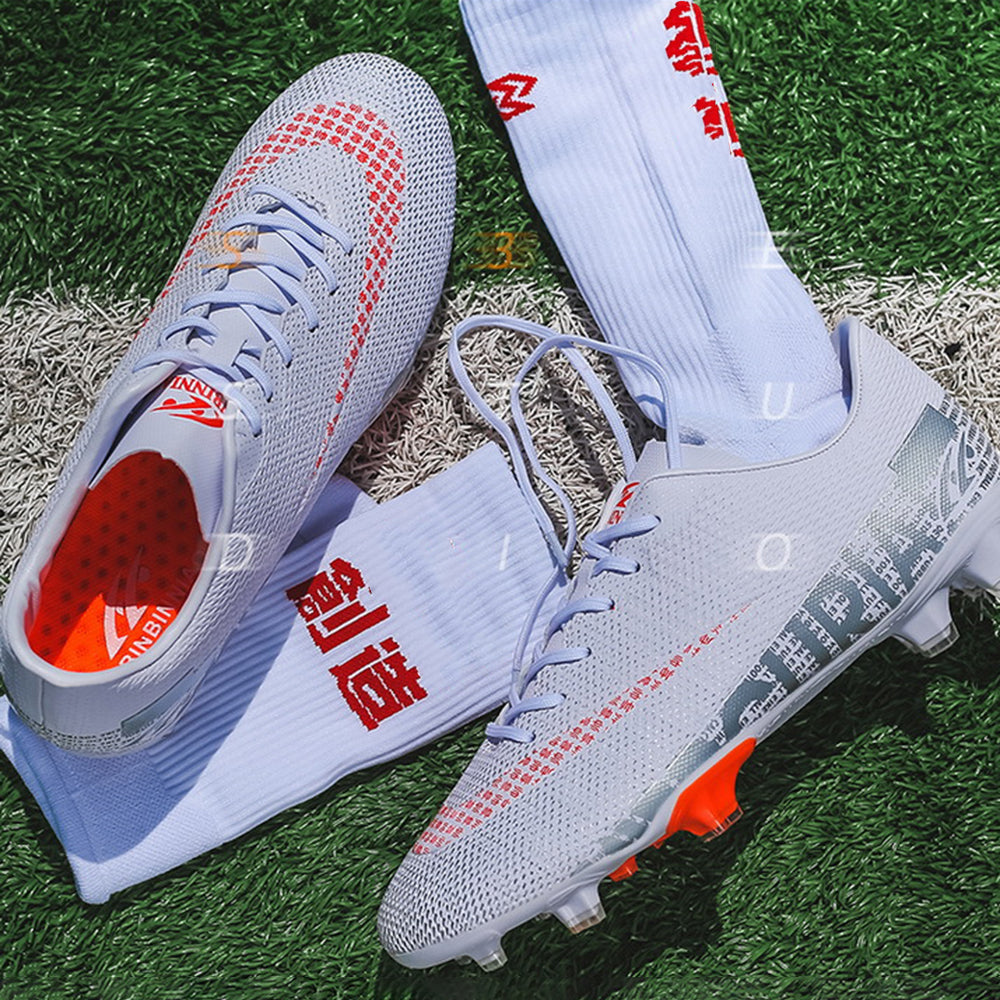 1313 One Pair FG Mens Soccer Cleats Football Boots Spikes Shoes Low-Top Outdoor Indoor Training Athletic Sneaker 1313 One Pair FG Mens Soccer Cleats Football Boots Spikes Shoes Low-Top Outdoor Indoor Training Athletic Sneaker